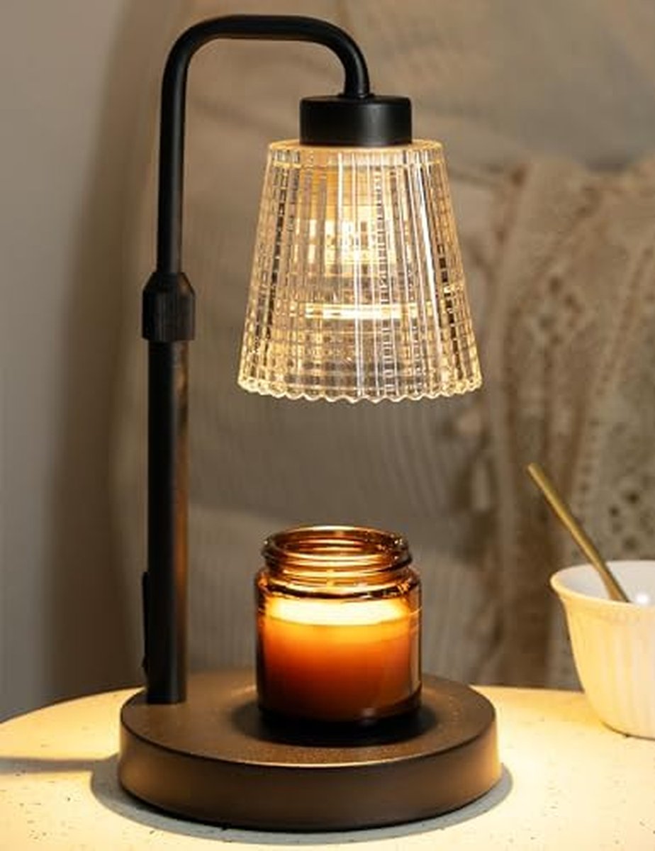 GODONLIF candle warmer lamp detail showing shade and base styling